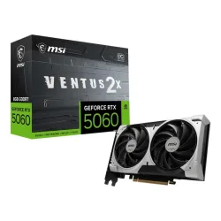 Card màn hình MSI GeForce RTX 5060 8G VENTUS 2X OC V1| 8GB GDDR7, 3840 CUDA Cores, PCIe Gen5 - Máy Tính Bàn Đắk Lắk