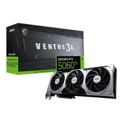 Card màn hình MSI GeForce RTX 5060 Ti 8G VENTUS 3X OC | 8GB GDDR7, 128-bit, PCIe 5.0, 3 Fan - Máy Tính Bàn Đắk Lắk