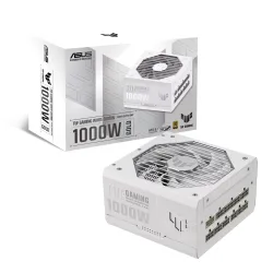 Nguồn máy tính ASUS TUF Gaming White 1000W 80 Plus Gold | Full Modular, ATX - Máy Tính Bàn Đắk Lắk