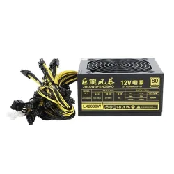 Nguồn máy tính Bitcoin 2000W 80 Plus Không Dây Nguồn Không Hộp (LX2000W) | Non Modular, ATX - Máy Tính Bàn Đắk Lắk