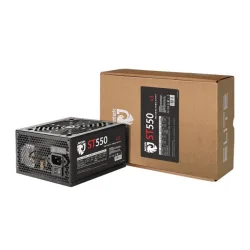 Nguồn máy tính Jetek ST550 V3 550W | 450W Liên tục, Non Modular, Cáp dẹt, ATX, Đen - Máy Tính Bàn Đắk Lắk