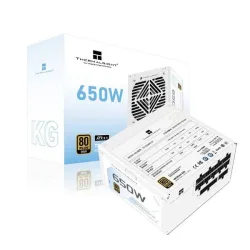 Nguồn máy tính Thermalright KG-650 80 Plus Gold Pcie5.1 - Trắng | Full Modular, ATX - Máy Tính Bàn Đắk Lắk