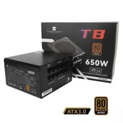 Nguồn máy tính Thermalright TB-650 80 Plus Bronze | ATX3.0, Full Module, Đen - Máy Tính Bàn Đắk Lắk
