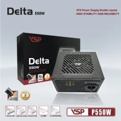 Nguồn máy tính VSP Delta P550 550W | Non Modular, ATX - Máy Tính Bàn Đắk Lắk