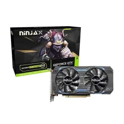 Card màn hình Ninja GeForce GTX 1660 Super 6GB GDDR6 2 Fan (NK166SF66F) | 1408SP CUDA Cores, Boost 1800MHz - Máy Tính Bàn Đắk Lắk