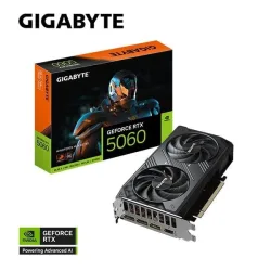 Card màn hình NVIDIA GeForce RTX 5060 Gigabyte WINDFORCE MAX OC 8G (GV-N5060WF2MAX OC-8GD) | 8GB GDDR7, 3840 CUDA - Máy Tính Bàn Đắk Lắk