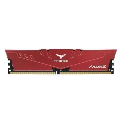 RAM PC TeamGroup T-Force Vulcan 16GB DDR4 Red | (1x16GB), 3200MHz, Intel/AMD TLZRD416G3200HC16F01 - Máy Tính Bàn Đắk Lắk