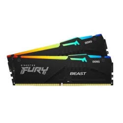 Ram DDR5 64GB 5600MHz Kingston Fury Beast 2x32GB (KF556C40BBAK2-64) - Máy Tính Bàn Đắk Lắk