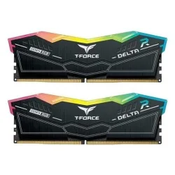 Ram DDR5 TEAMGROUP 32G/6000 T-Force Delta Black RGB (2x16GB) Tản Nhiệt (FF3D532G6000HC38ADC01) - Máy Tính Bàn Đắk Lắk