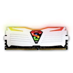 RAM PC GeIL Super Luce 8GB RGB DDR4 White | (1x8GB), 3200MHz, Intel/AMD GLWS48GB3200C16BSC - Máy Tính Bàn Đắk Lắk