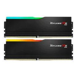 RAM PC G.SKILL Ripjaws M5 32GB RGB DDR5 Black | (2x16GB), 5200MHz, Intel/AMD F5-5200J4040A16GX2-RM5RK - Máy Tính Bàn Đắk Lắk