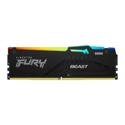RAM PC Kingston Fury Beast 16GB RGB DDR5 | (1x16GB), 6000MHz, Intel/AMD KF560C36BBE2A-16WP - Máy Tính Bàn Đắk Lắk