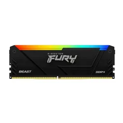 RAM PC Kingston Fury Beast 8GB RGB DDR4 | (1x8GB), 3200MHz, Intel/AMD KF432C16BB2A/8 - Máy Tính Bàn Đắk Lắk