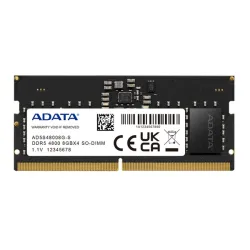 RAM Laptop ADATA 8GB DDR5 4800MHz SO-DIMM (AD5S48008G-S) | 262-Pin, On-Die ECC - Máy Tính Bàn Đắk Lắk