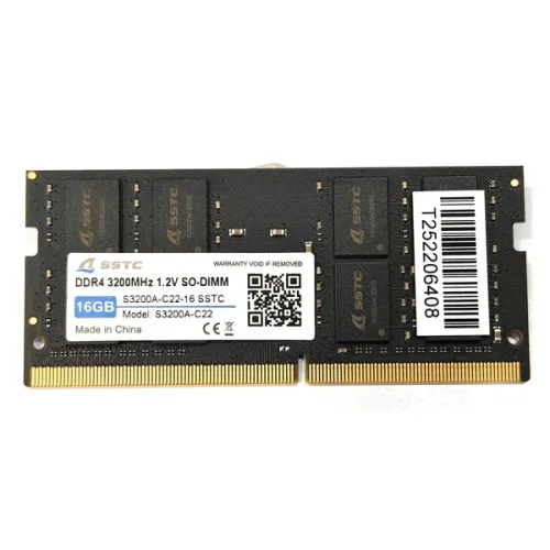 RAM Laptop SSTC 16GB DDR4 | (1x16GB), 3200MHz