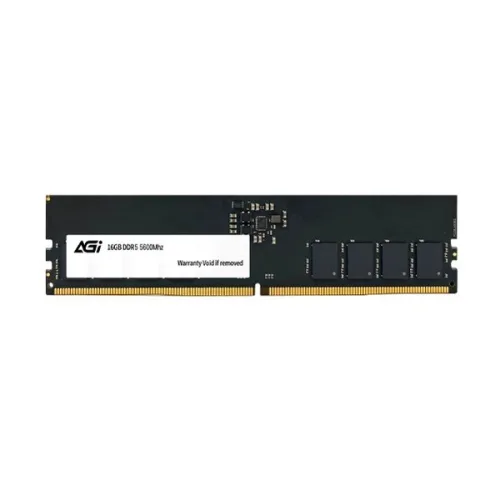 RAM PC AGI 16GB DDR5 (AGI480016UD238-ST UD238) | (1x16GB), 4800MHz, Không tản nhiệt