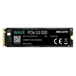 Ổ cứng SSD Hiksemi 1024GB NVMe PCIe 3.0 (HS-SSD-WAVE(P)-1024G) | PCIe Gen3 x4 NVMe, M.2 2280 - Máy Tính Bàn Đắk Lắk