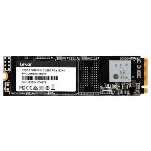 Ổ cứng SSD Lexar NM610 250GB | PCIe Gen3 x4 NVMe, M.2 2280