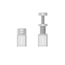 Thanh đỡ VGA Coolmoon Hifrost H5 Short Silver | Đế nam châm (Chiều Cao 28mm - 50mm) - Máy Tính Bàn Đắk Lắk
