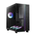 Thùng máy Gamdias Atlas M4 (Kèm sẵn 4 Fan ARGB) | F-ATX, Mid Tower, Kính cường lực, Đen - 1