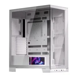 Thùng máy Jungle Leopard AX-8 LCD (Không kèm Fan) | Mid Tower, ATX/M-ATX/ITX, ARGB, Trắng - Máy Tính Bàn Đắk Lắk