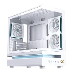 Thùng máy XIGMATEK WIND M 3AF ARCTIC EN90342 | M-ATX/ITX, Kèm 3 Fan, Trắng - Máy Tính Bàn Đắk Lắk