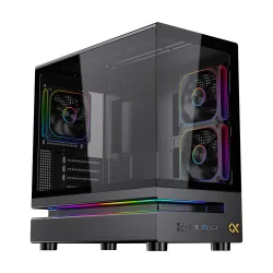 Thùng máy XIGMATEK WIND M 3AF EN90335 | M-ATX/ITX, Kèm 3 Fan, Đen - Máy Tính Bàn Đắk Lắk