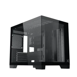 Thùng máy Xigmatek Aqua ML (EN90038) ATX (Chưa Kèm Fan) | M-ATX/Mini-ITX, Kính cường lực, Đen - Máy Tính Bàn Đắk Lắk