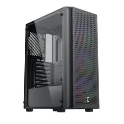 Thùng máy Xigmatek STAR 3F (EN90649) F-ATX | Kèm sẵn 3 Fan, Đen - Máy Tính Bàn Đắk Lắk