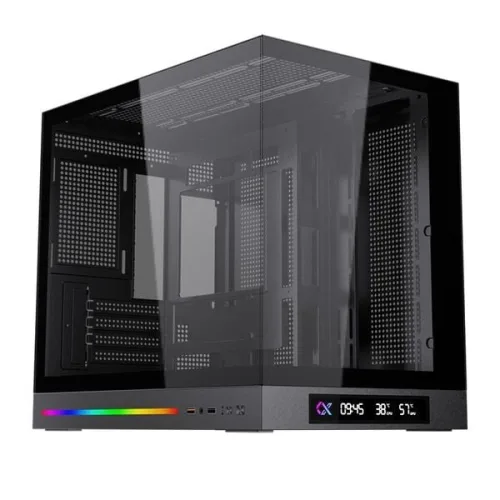 Thùng máy Xigmatek Cloud M DGT (EN 49859) | M-ATX/Mini ITX, Không kèm fan, Đen