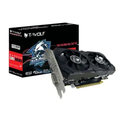 Card màn hình AMD Radeon RX 580 T-WOLF | 8GB GDDR5, 2304 SP, 500W - Máy Tính Bàn Đắk Lắk