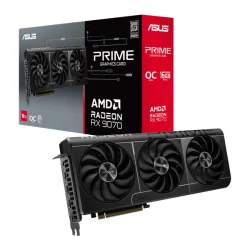Card màn hình AMD Radeon RX 9070 XT ASUS RX 9070 Prime OC | 16GB GDDR6, 5384 SP, 650W - Máy Tính Bàn Đắk Lắk