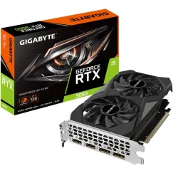 Card màn hình NVIDIA GeForce RTX 3050 Gigabyte WindForce OC | 6GB GDDR6, 2304 CUDA, 300W - Máy Tính Bàn Đắk Lắk