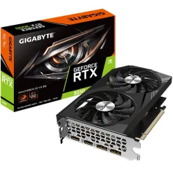 Card màn hình NVIDIA GeForce RTX 3050 Gigabyte WindForce OC | 8GB GDDR6, 2560 CUDA, 450W - Máy Tính Bàn Đắk Lắk