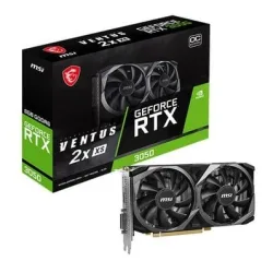 Card màn hình NVIDIA GeForce RTX 3050 MSI Ventus 2X XS OC | 8GB GDDR6, 2560 CUDA, 500W - Máy Tính Bàn Đắk Lắk