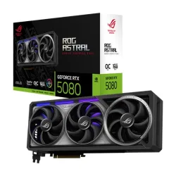 Card màn hình NVIDIA GeForce RTX 5080 ASUS ROG Astral OC | 16GB GDDR7, 10752 CUDA, 850W - Máy Tính Bàn Đắk Lắk