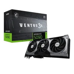Card màn hình NVIDIA GeForce RTX 5090 MSI VENTUS 3X OC | 32GB GDDR7, 21760 CUDA, 1000W - Máy Tính Bàn Đắk Lắk