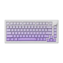 Bàn phím cơ AKKO 5075B V3 White Purple Gradient | 75%, 3 Mode, Frost Pink, 10000mAh - Máy Tính Bàn Đắk Lắk