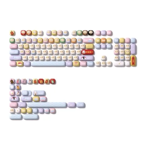 Keycap Akko set – Good Luck Charm (PBT Dye-subbed / MOG profile / 139 nút)