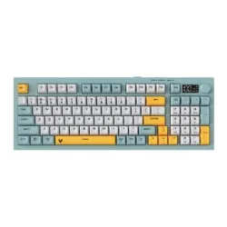 Bàn Phím Giả Cơ Không Dây VSP VK95 Plus | 3 Mode, Min-White-Yellow (KM04-VK95PL0164) - Máy Tính Bàn Đắk Lắk