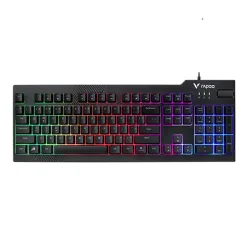 Bàn phím Gaming Rapoo V50S | 104 phím, LED đa màu, USB, màu đen - Máy Tính Bàn Đắk Lắk