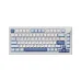 Bàn phím cơ Gaming Rapoo V501-87 RGB | TKL 87 phím, Blue Switch, RGB, USB, Đen Xám Cam - 1