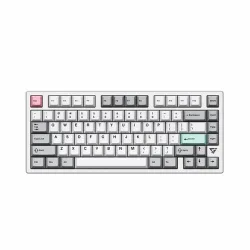 Bàn phím cơ không dây ATK V75K Silver | 75%, 80 phím, Anya Linear, RGB, 3 Mode - Máy Tính Bàn Đắk Lắk