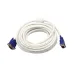 Cáp vga trắng 1.5m – 2 đầu xanh loại tốt - 1