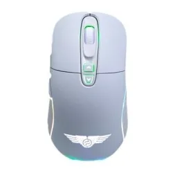 Chuột gaming Newmen WGX6 White | USB-C/2.4GHz, PMW3325, 12000 DPI, 110g, RGB - Máy Tính Bàn Đắk Lắk