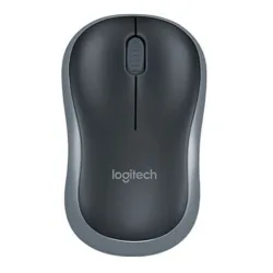 Chuột không dây Logitech M185 Grey | 2.4GHz, 1000 DPI, 75.2g - Máy Tính Bàn Đắk Lắk