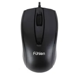 Chuột văn phòng Fuhlen L102 Black | USB có dây, 1000 DPI - Máy Tính Bàn Đắk Lắk