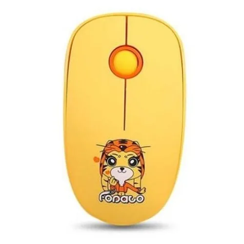 Chuột văn phòng FD L8 | Wireless 2.4Ghz, 1500 DPI, 50g, Vàng
