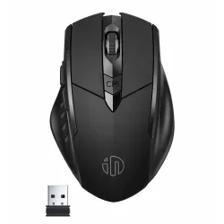 Chuột văn phòng INPHIC F1S Chính Hãng | Wireless, 2400 DPI, 95g, Đen - Máy Tính Bàn Đắk Lắk