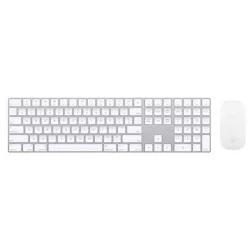 Combo phím chuột văn phòng Apple A1843 | Bluetooth, Fullsize, White - Máy Tính Bàn Đắk Lắk